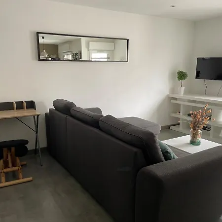 Апартаменты Duplex A 10min De La Gare & Centre Avec Balcon *