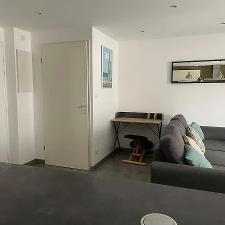 Duplex A 10min De La Gare & Centre Avec Balcon Nantes