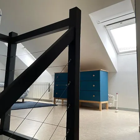 Duplex A 10min De La Gare & Centre Avec Balcon Apartment